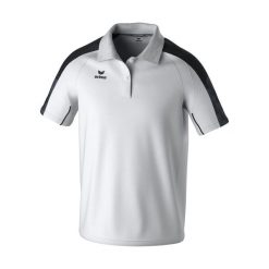 Koszulka polo Erima Evo Star wielokolorowa - lekka, raglan, 2-guziki. Białe koszulki polo męskie Erima, bez wzorów, z materiału, bez ramiączek. Za 172.50 zł.