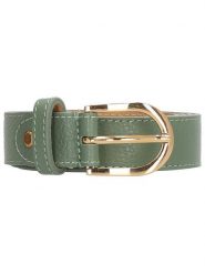 Charm Pasek w kolorze zielonym rozmiar: 105. Zielone paski damskie Charm, bez wzorów, z materiału. Za 65.99 zł.