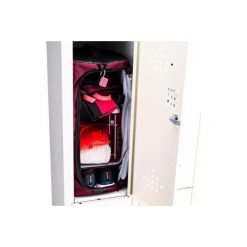 Torba fitness kardio LikeAlocker 40l. Szare torebki klasyczne damskie DOMYOS, bez wzorów, z materiału, bez dodatków. Za 139.99 zł.