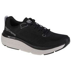 Buty do biegania męskie, Skechers Max Cushioning Delta. Czarne obuwie do biegania damskie Skechers, Skechers Sport. Za 419.99 zł.