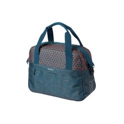 Torba na bagażnik rowerowy „Flair”, niebieska. Brązowe torby męskie na ramię BASIL, bez wzorów, bez dodatków. Za 323.95 zł.