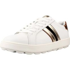 Buty GEOX D56WEA 09BPZ Biały. Białe obuwie trekkingowe damskie Geox. Za 389.99 zł.