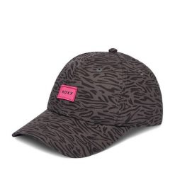 Czapka z daszkiem Roxy. Szare czapki z daszkiem damskie Roxy, bez wzorów. Za 59.99 zł.