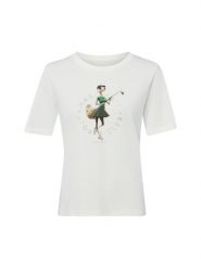 Marc Cain Koszulka Kobiety Bawełna zielony|wielokolorowy, 36. Zielone t-shirty damskie Marc Cain, z aplikacjami, z bawełny, bez kołnierzyka. Za 379.95 zł.