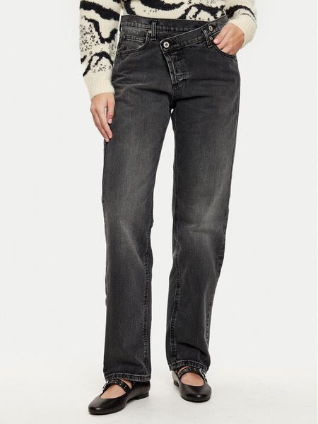 Please Jeansy P20WCHPW4A Czarny. Czarne jeansy damskie Please. Za 279.99 zł.