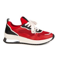 Czerwone trampki Tamaris. Czerwone trampki i tenisówki męskie MARIUS, bez wzorów, z materiału, bez zapięcia. Za 274.99 zł.