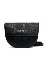 Valentino Torebka Gynevra Re VBSA6809 Czarny. Czarne torebki klasyczne damskie Valentino, bez wzorów, ze skóry, bez dodatków. Za 569.99 zł.