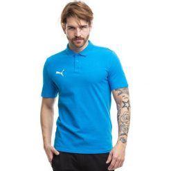 Koszulka sportowa męska Puma Team Goal Casuals Polo. Niebieskie koszulki polo męskie Puma, m, bez ramiączek, do piłki nożnej. Za 161.00 zł.
