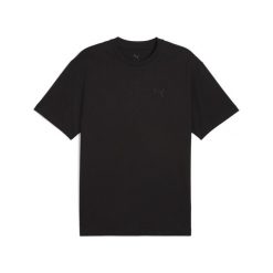 Koszulka unisex Essentials Elevated PUMA. Czarne t-shirty damskie Puma, s, bez wzorów, z materiału, bez kołnierzyka. Za 109.00 zł.