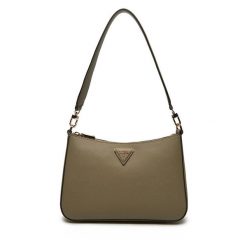Torebka Guess. Brązowe torebki klasyczne damskie Guess, z aplikacjami, bez dodatków. Za 279.99 zł.