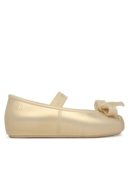 Melissa Baleriny Mini Melissa Sophie Crush Bb 37838 Żółty. Żółte baleriny dziewczęce Melissa, bez wzorów, z tworzywa sztucznego. Za 269.99 zł.