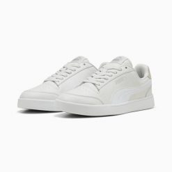 Buty sportowe męskie Puma SHUFFLE beżowe 30966840 r 46. Brązowe buty sportowe na co dzień męskie Puma, z gumy, bez zapięcia, trekkingowe. Za 167.80 zł.