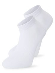 Snocks Skarpety 2-pak Kobiety biały, 43-46. Białe skarpetki damskie Snocks, bez wzorów, z bawełny. Za 49.95 zł.