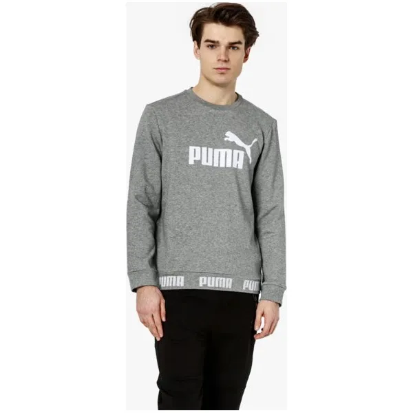 Puma Bluza Amplified Crew Tr , szary, rozmiar XL. Szare bluzy bez kaptura męskie Puma, m, z bawełny. W wyprzedaży za 159.99 zł.