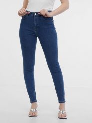 Orsay Dżinsy - Skinny fit - w kolorze niebieskim rozmiar: 34. Niebieskie jeansy damskie ORSAY. Za 78.99 zł.