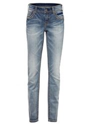 Heine Dżinsy - Slim fit - w kolorze błękitnym rozmiar: 50. Niebieskie jeansy damskie Heine. Za 149.31 zł.