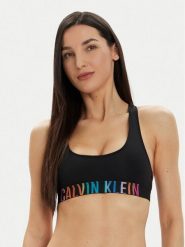 Calvin Klein Underwear Biustonosz top 000QF7831E Czarny. Czarne biustonosze Calvin Klein Underwear, s, bez wzorów, z bawełny, bez kołnierzyka. Za 99.99 zł.
