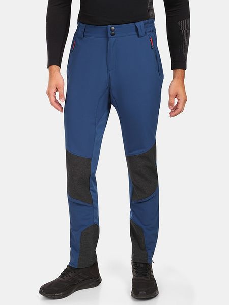 Kilpi Spodnie softshellowe "Nuuk" w kolorze granatowym rozmiar: XXL. Niebieskie spodnie materiałowe męskie Kilpi. Za 282.99 zł.