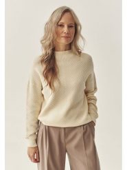 TATUUM Sweter w kolorze beżowym rozmiar: XL. Brązowe golfy damskie Tatuum, xl, bez wzorów, bez ramiączek. Za 144.95 zł.