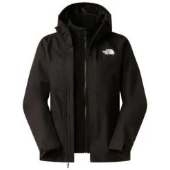 Kurtka turystyczna 3w1 damska The North Face W Quest Mono Triclimate. Czarne kurtki damskie The North Face, l, bez wzorów, z materiału, bez kaptura. Za 873.00 zł.