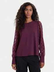 Vero Moda Bluzka Alva 10337474 Fioletowy Regular Fit. Fioletowe bluzki damskie Vero Moda, xs, bez wzorów, z syntetyku, bez ramiączek. Za 159.99 zł.