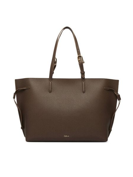 Furla Torebka Ava L Tote Bag WB02059 BX4329 5341S Brązowy ciemny. Brązowe torebki klasyczne damskie Furla, bez wzorów, ze skóry, bez dodatków. Za 1,579.00 zł.