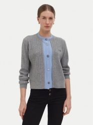 Liu Jo Kardigan WF6108 MA88R Szary Regular Fit. Szare kardigany damskie Liu Jo, xs, bez wzorów, z wełny. Za 819.99 zł.