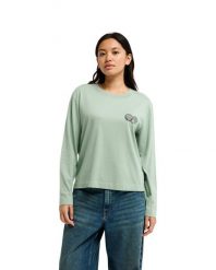 Koszulka dla Kobiety STANDARD Zielony. Zielone t-shirty damskie Quiksilver, m, bez wzorów, z bawełny, bez kołnierzyka. Za 149.99 zł.
