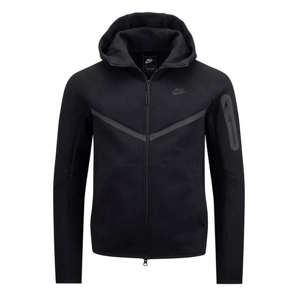 Bluza z Kapturem I Suwakiem Na Całej Długości Tech Fleece Rozmiar M Czarny - HV…. Czarne bluzy z kapturem męskie Nike, m, z bawełny. Za 419.00 zł.