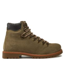 Trapery Kimberfeel. Brązowe buty zimowe męskie Kimberfeel, bez zapięcia. Za 799.99 zł.