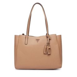 Torebka Guess. Brązowe torebki klasyczne damskie Guess, z aplikacjami, bez dodatków. Za 634.99 zł.