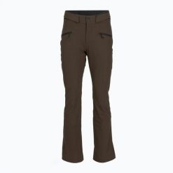 Spodnie narciarskie damskie BOGNER FIRE+ICE Nessa-T. Brązowe spodnie materiałowe damskie bez wzorów, z elastanu, sportowe, dla wysokich. Za 1,429.00 zł.