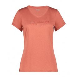 Koszulka damska Icepeak Burnham. Czerwone t-shirty damskie ICEPEAK, l, bez wzorów, z materiału, bez kołnierzyka. Za 150.00 zł.