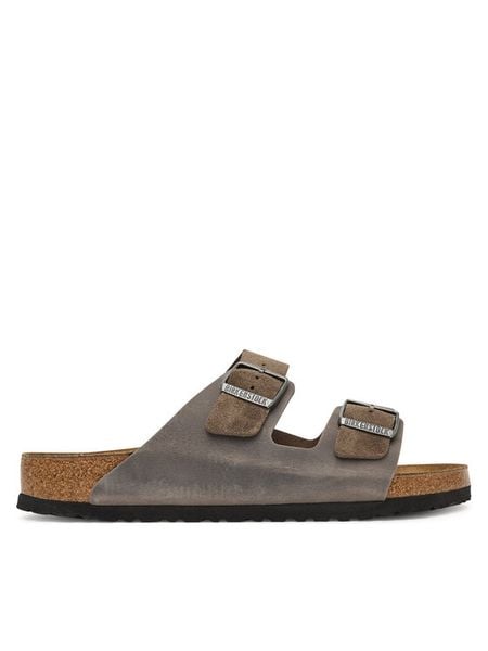 Birkenstock Klapki Arizona 1029159 Brązowy. Brązowe klapki i japonki męskie Birkenstock, ze skóry. Za 549.99 zł.