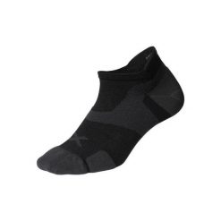 Niewidzialne skarpety 2XU Vectr Cushion. Czarne skarpetki męskie 2XU, bez wzorów. Za 152.00 zł.
