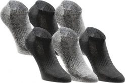 Skarpetki Tastic 6-pak Giftbox Czarno-szary Mix 43-46. Szare skarpetki damskie Erima, bez wzorów, z bawełny. Za 120.99 zł.