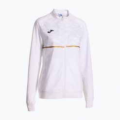 Bluza do biegania damska Joma Record III Full Zip. Białe bluzy bez kaptura damskie Joma, l, bez wzorów, bez kaptura. Za 129.99 zł.