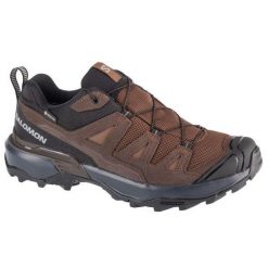Męskie Buty Turystyczne X Ultra 360 LTR Suede. Brązowe buty trekkingowe męskie Salomon, z materiału, bez zapięcia, trekkingowe. Za 813.99 zł.