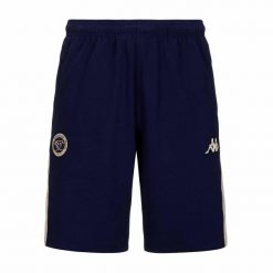 Krótki Union Bordeaux-Bègles Alozipe 8. Niebieskie szorty męskie Kappa, na lato, bez wzorów, z bawełny. Za 195.05 zł.
