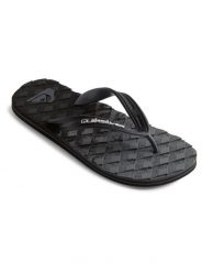 Japonki plażowe męskie Quiksilver Oahuey. Szare klapki i japonki męskie Quiksilver, z gumy. Za 62.99 zł.