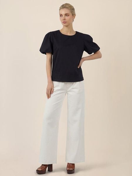 APART Dżinsy - Relaxed fit - w kolorze kremowym rozmiar: 40. Brązowe jeansy damskie Apart, z podwyższonym stanem. Za 250.45 zł.