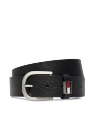 Tommy Jeans Pasek Tjm Ryan 3.5 AM0AM14461 Czarny. Czarne paski męskie Tommy Jeans, bez wzorów, z jeansu. Za 169.99 zł.