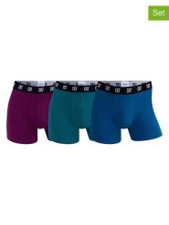 CR7 Bokserki (3 pary) w różnych kolorach rozmiar: XL. Bokserki męskie CR7, bez wzorów. Za 73.99 zł.