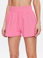 Guess Szorty sportowe Dalya V3GD07 KAIJ1 Różowy Loose Fit. Czerwone spodenki sportowe damskie Guess, l, z bawełny. Za 239.99 zł.