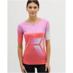 Koszulka rowerowa (z krótkim rękawem) damska SILVINI Women Jersey STABINA. Brązowe bluzki sportowe damskie Silvini, bez wzorów, z jersey, bez ramiączek. Za 249.99 zł.