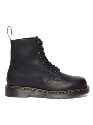 Dr. Martens Skórzane botki w kolorze czarnym rozmiar: 36. Czarne botki damskie Dr. Martens, bez obcasa, bez zapięcia. Za 426.06 zł.