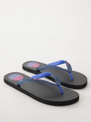 Rip Curl Japonki "Wetty Fade Bloom" w kolorze niebiesko-czarnym rozmiar: 40. Czarne klapki i japonki męskie Rip Curl. Za 57.06 zł.