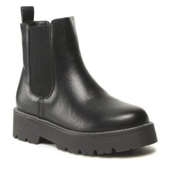 Botki Jenny Fairy. Czarne botki damskie Jenny Fairy, bez obcasa, na płaskiej podeszwie, bez zapięcia. Za 179.99 zł.