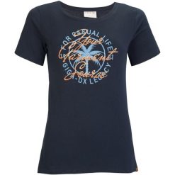 Koszulka damska Killtec GIGA GS 111 WMN TSHRT. Niebieskie bluzki sportowe damskie KILLTEC, bez wzorów, bez ramiączek. Za 119.99 zł.