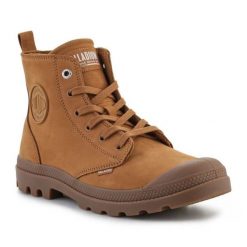 Buty Palladium Pampa Hi Zip M 06440-237-M brązowe. Brązowe buty sportowe na co dzień męskie bez zapięcia. Za 808.38 zł.